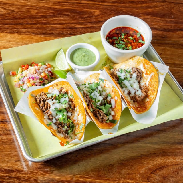 Birria Tacos.