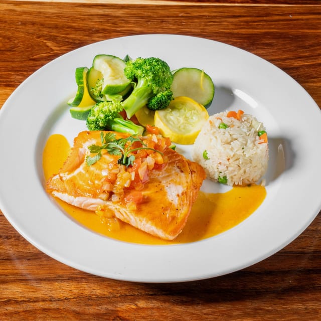 Salmon Cancun.